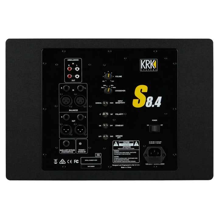 KRK S8.4 Powered Subwoofer