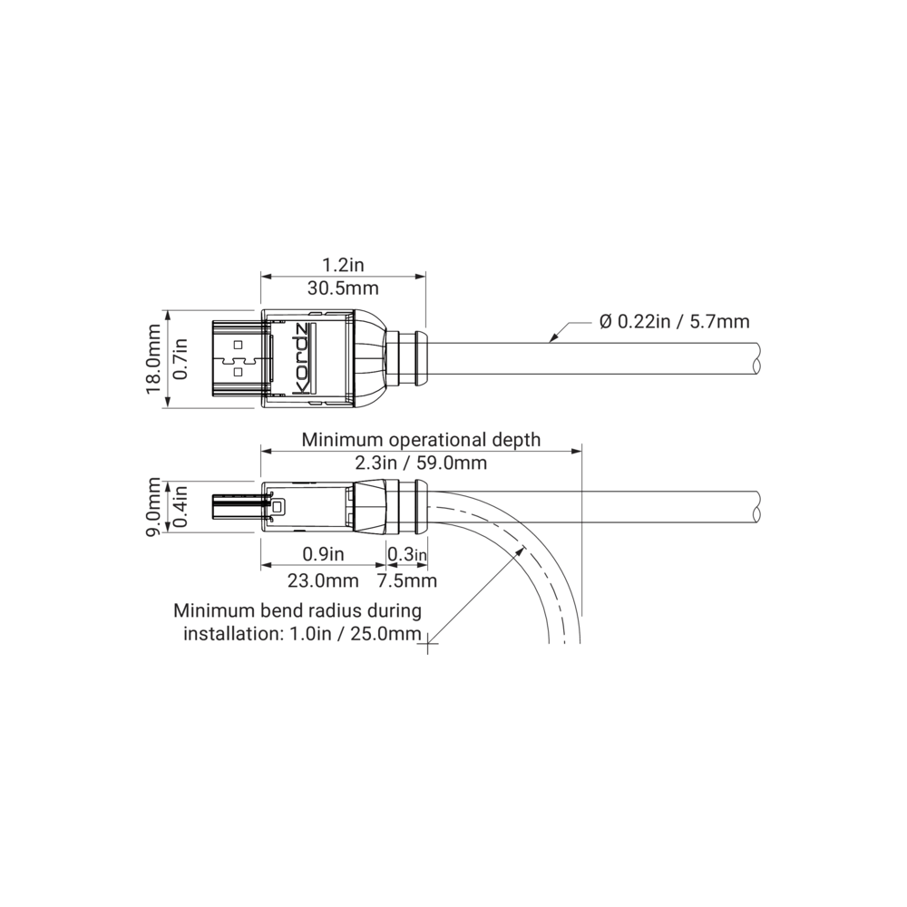 Kordz PRO3-HD PASSIVE