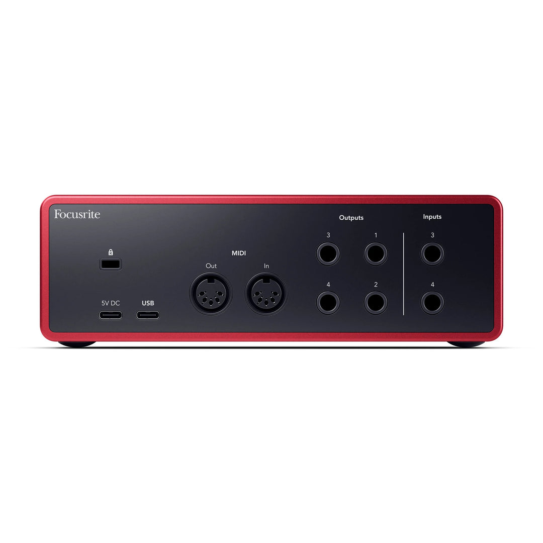 Focusrite Scarlett 4i4 (4th Gen) Audio Interface