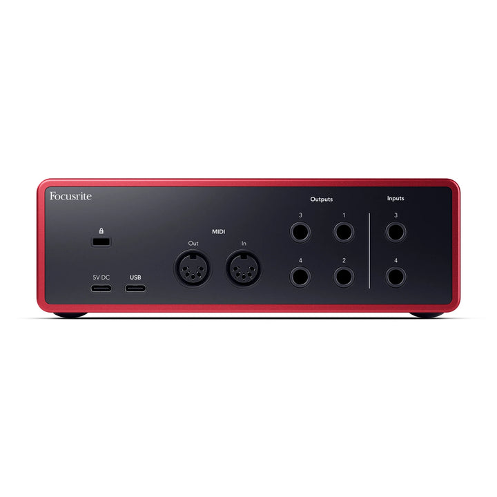 Focusrite Scarlett 4i4 (4th Gen) Audio Interface